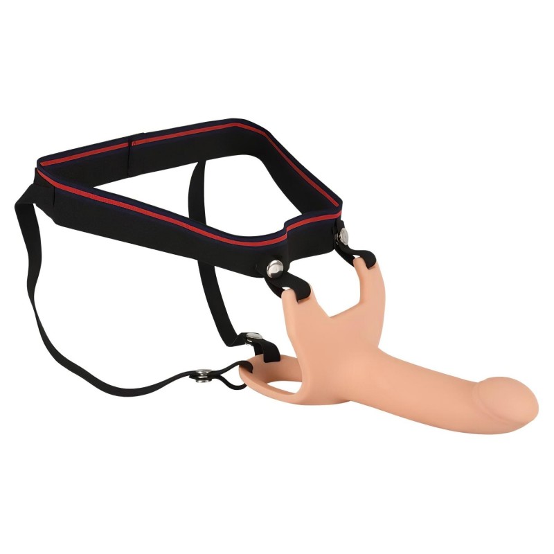 You2Toys - Strap-on M - felcsatolható, üreges dildó (testszínű) 141112 termék bemutató kép