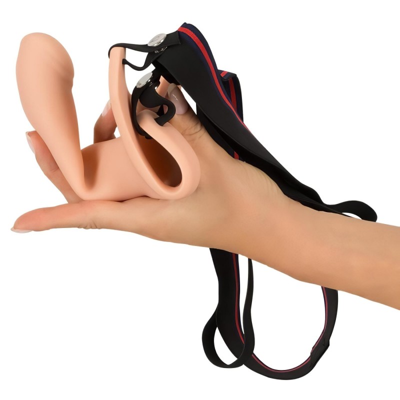 You2Toys - Strap-on M - felcsatolható, üreges dildó (testszínű) 141115 termék bemutató kép