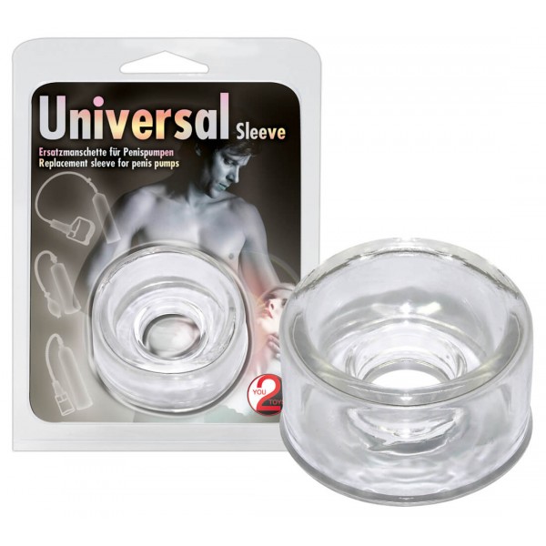 You2Toys - Szilikon pót mandzsetta (átlátszó)