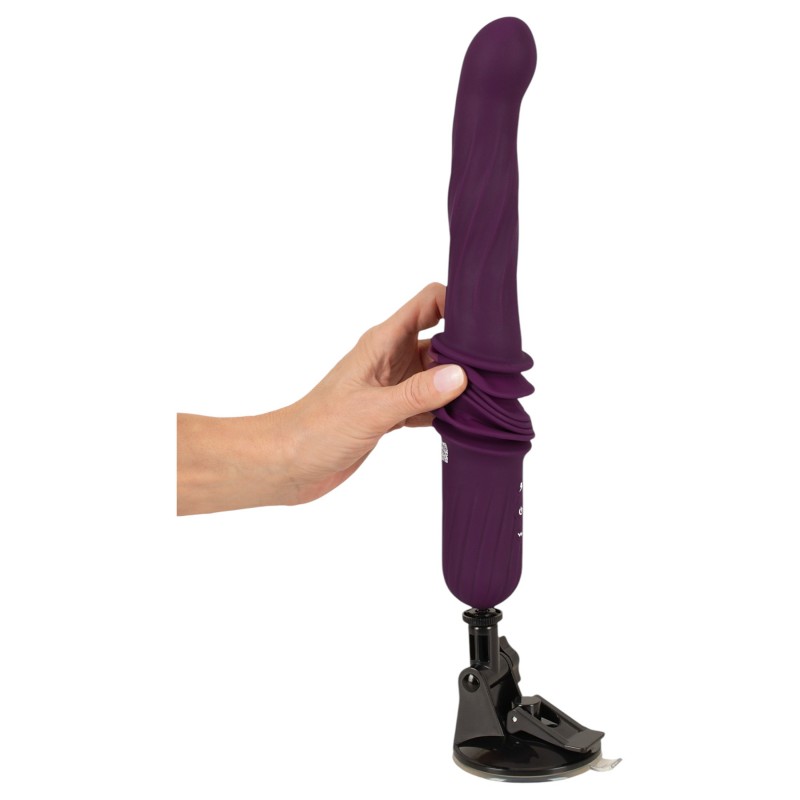 You2Toys - távirányítós melegítős lökő vibrátor (lila) 152158 termék bemutató kép