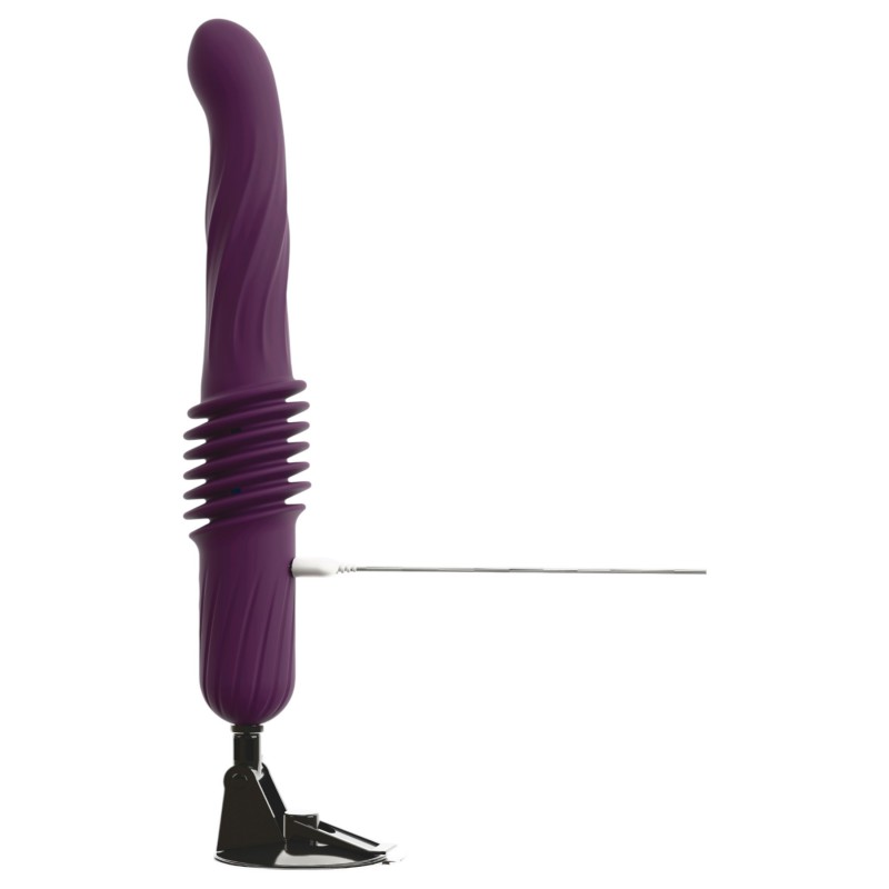 You2Toys - távirányítós melegítős lökő vibrátor (lila) 152159 termék bemutató kép