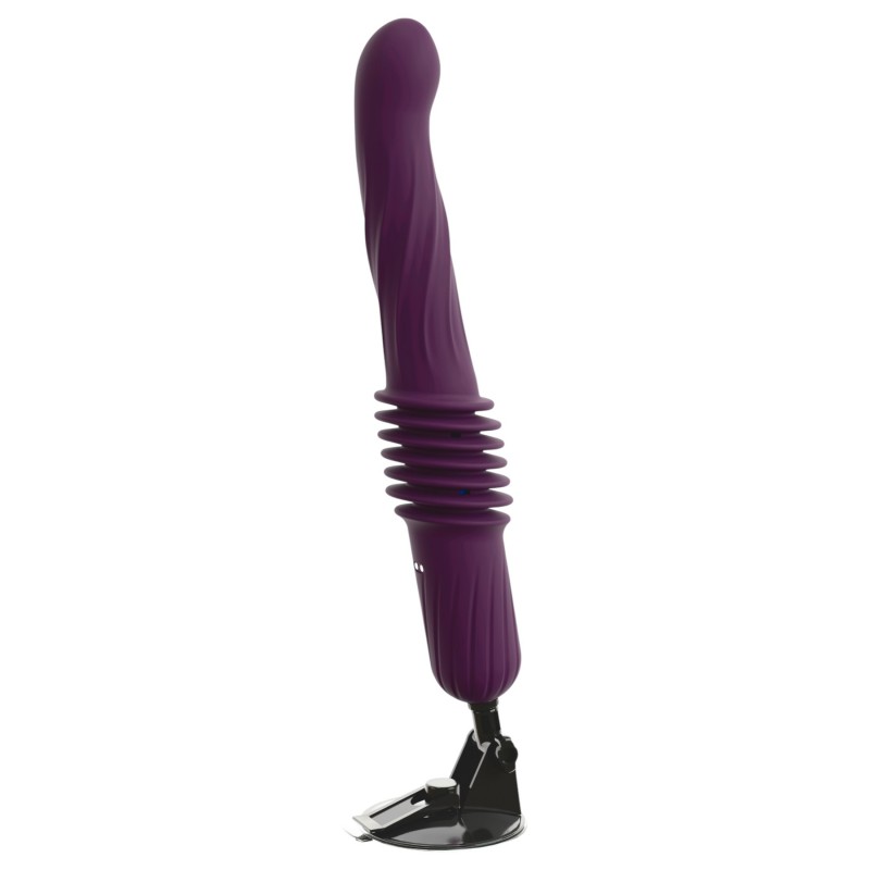 You2Toys - távirányítós melegítős lökő vibrátor (lila) 152155 termék bemutató kép