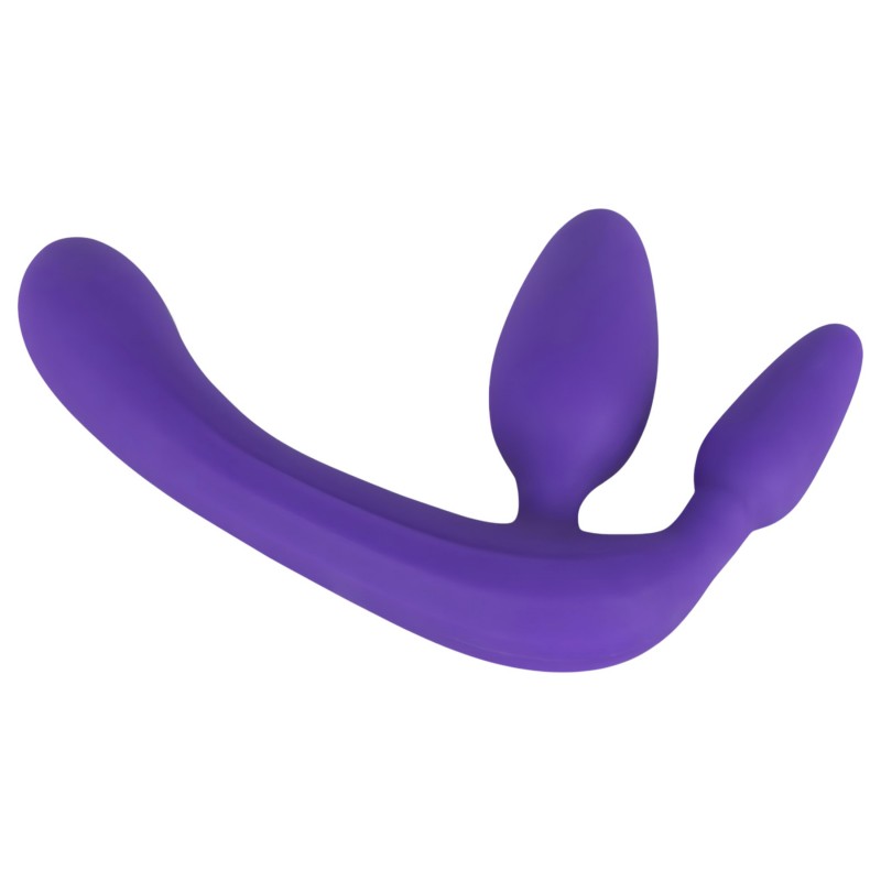 You2Toys - Tripla, felcsatolható dildó tartópánt nélkül (lila) 135703 termék bemutató kép