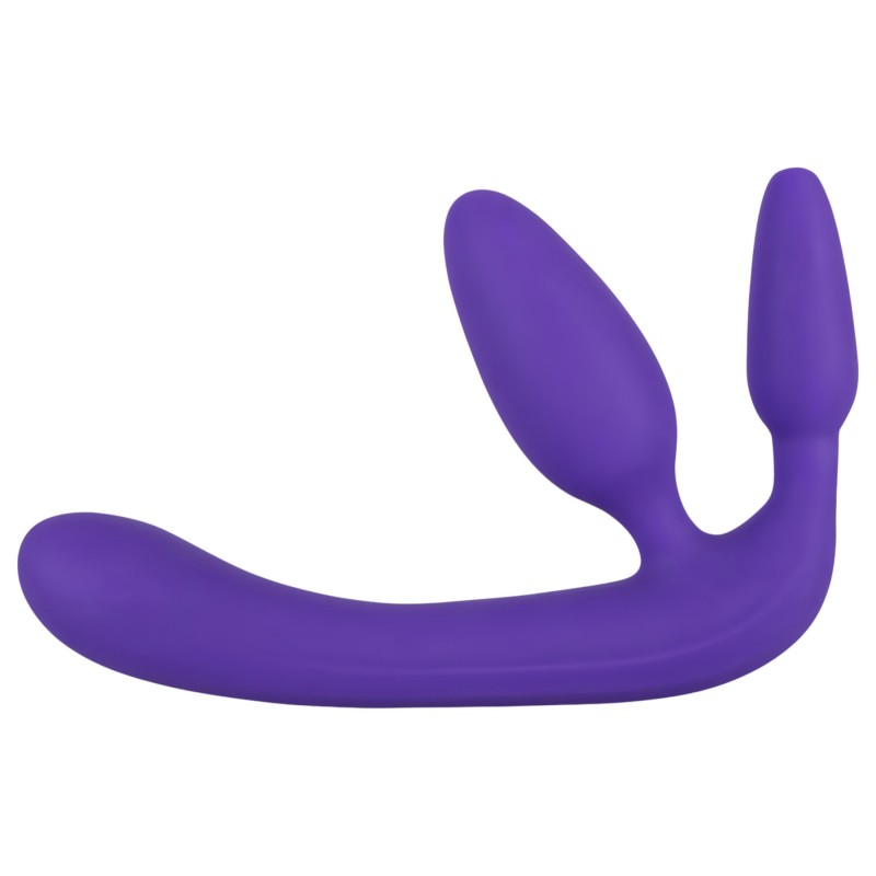 You2Toys - Tripla, felcsatolható dildó tartópánt nélkül (lila) 135704 termék bemutató kép