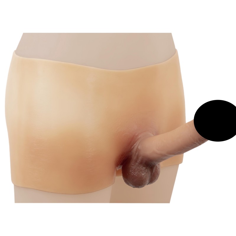 You2Toys Ultra Realistic - szilikon péniszes alsó (testszínű) 141836 termék bemutató kép