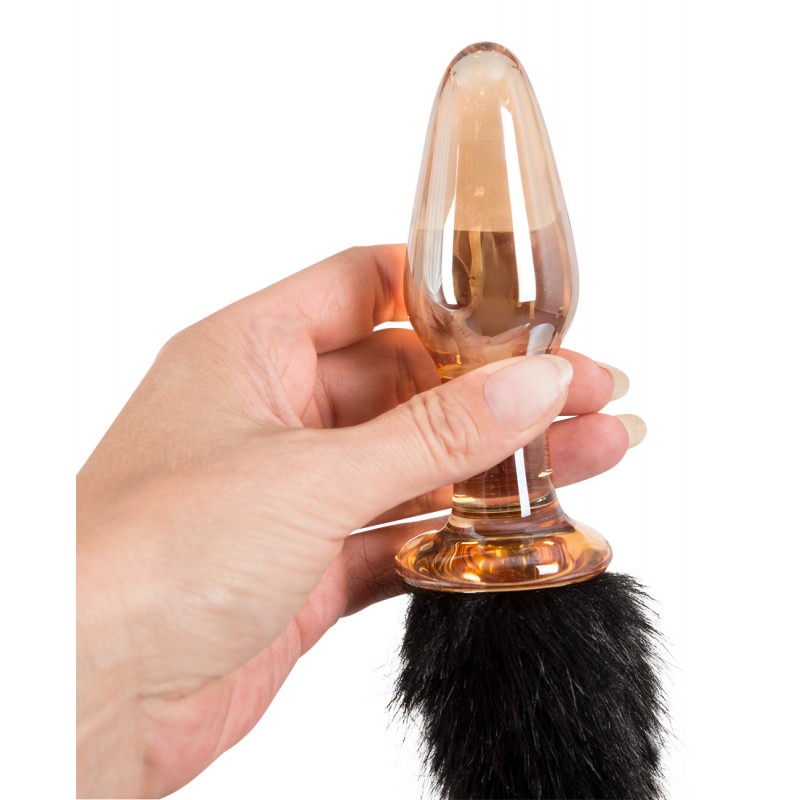 You2Toys - Üveg anál plug cicafarokkal 61067 termék bemutató kép