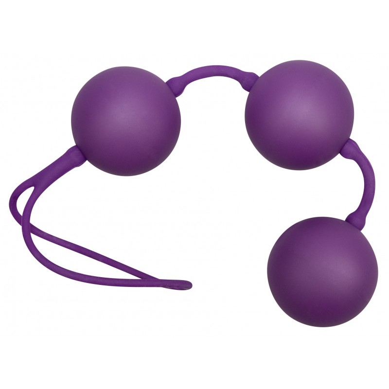 You2Toys Velvet - tripla gésagolyó kegel tornához (lila) 60844 termék bemutató kép