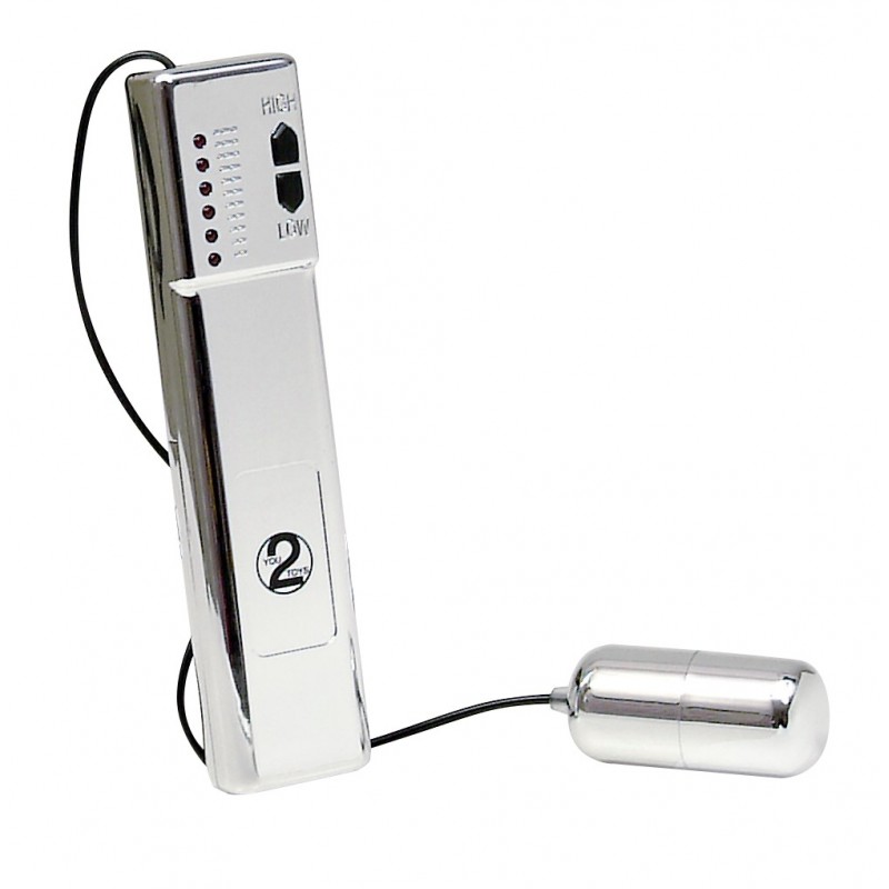 You2Toys Climax - Vibrációs tojás (ezüst) 60181 termék bemutató kép