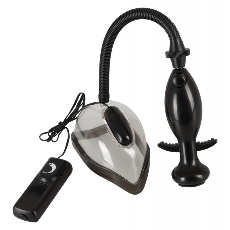 You2Toys - vibrációs puncipumpa - (fekete) 63189 termék bemutató kép
