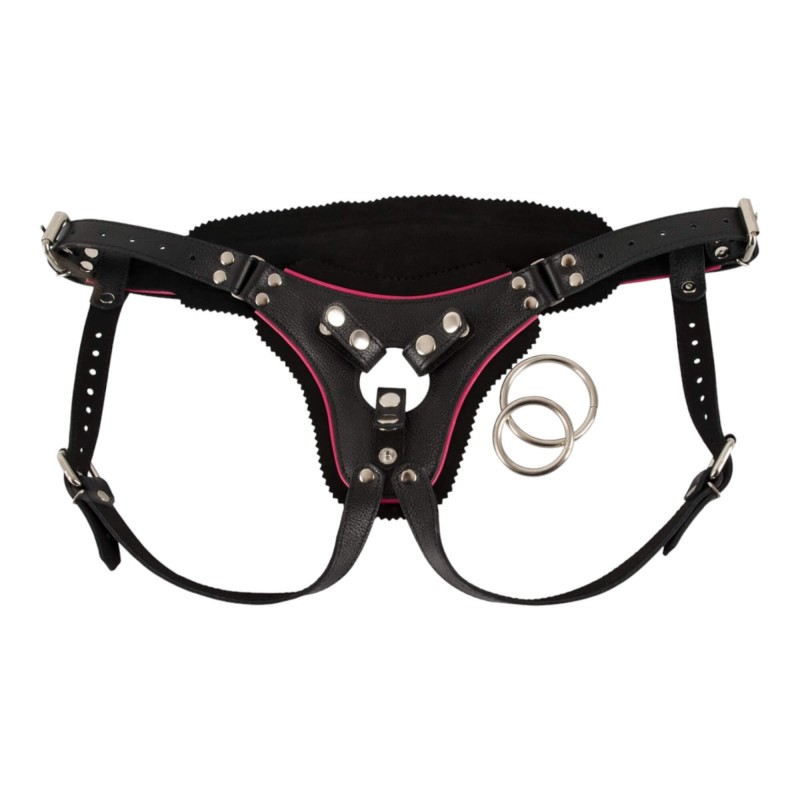 ZADO - bőr alsó felcsatolható termékekhez (fekete) - S-L 90415 termék bemutató kép