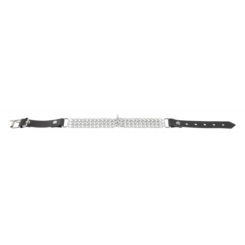ZADO - láncos nyakörv (ezüst) 13326 termék bemutató kép