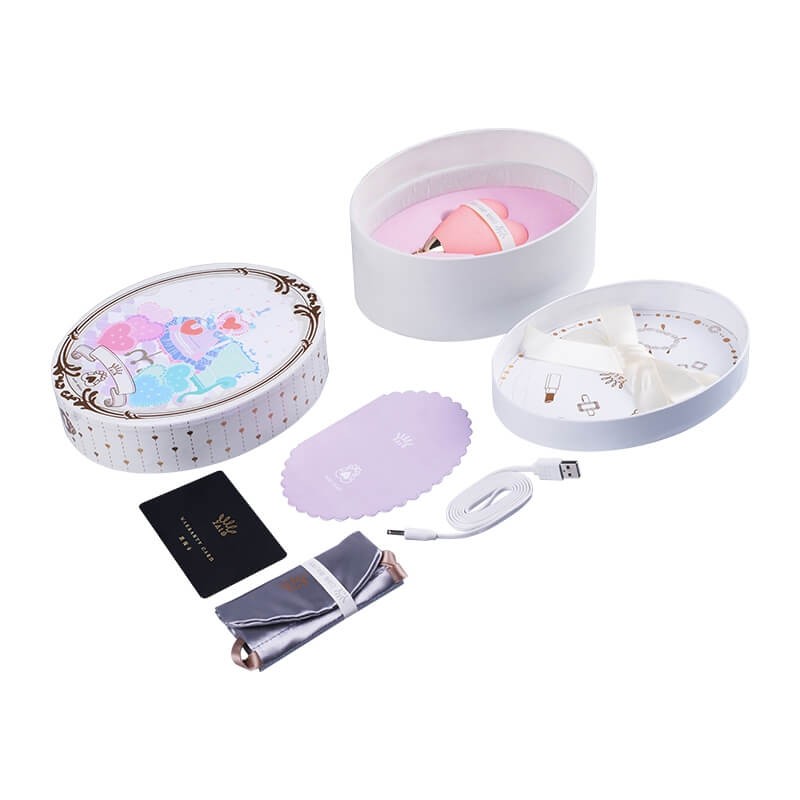 ZALO Baby Heart - okos vízálló csikló vibrátor (pink) 70841 termék bemutató kép