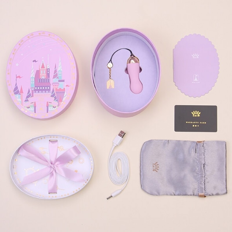 ZALO Baby Star - okos vízálló vibrotojás (viola) 87246 termék bemutató kép