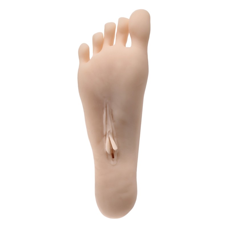 Zero Tolerance Pussy Footin - lábfej műpunci (natúr) 95456 termék bemutató kép